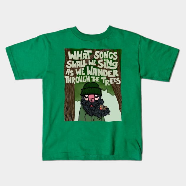 What songs shall we sing Kids T-Shirt by jacisjake